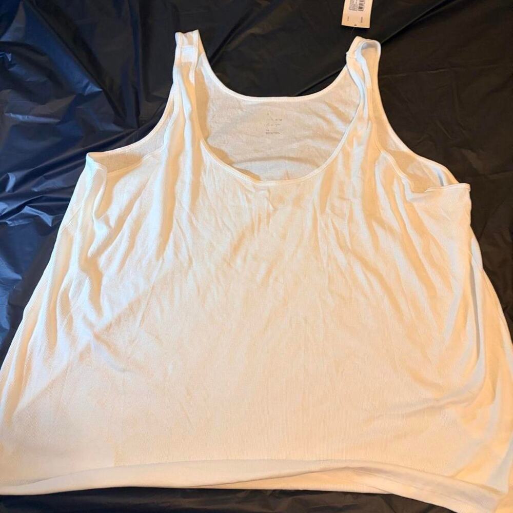 White tank top
